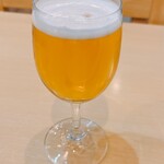 ゑびす屋 - グラスビール②