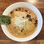 自家製麺 カミカゼ - 塩焦がしネギラーメン