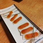 魚斉 - カラスミ大根