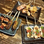 炭炭 - 料理写真:焼き鳥色々
