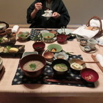 花仙庵 仙仁温泉 岩の湯 - 朝食