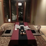 花仙庵 仙仁温泉 岩の湯 - 本日の食事部屋