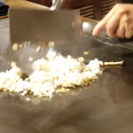 鉄板焼ステーキレストラン 碧 - ガーリックライス