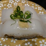 グルメ回転寿司 函太郎 - 北海道産ヤリイカ