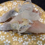 グルメ回転寿司 函太郎 新千歳空港店 - ニシン握り