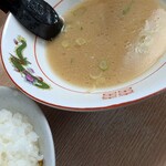白龍ラーメン - 替玉前
