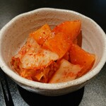 やまちゃんのジンギスカン - キムチとカクテキ