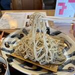 そば茶屋 よしむら - 天ざるのもりそば大盛②