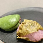 舞雀 - 桜餅＆草餅