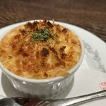 いまから なかじん - 蟹と菜の花のグラタン　菜の花のほろ苦さかよい