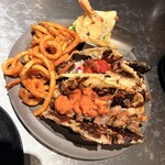 ブルー エントランス キッチン - 