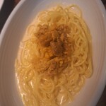 ソルティー オイスター ハウス - 生ウニのクリームパスタ