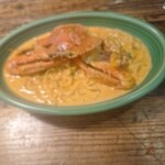 ソルティー オイスター ハウス - ワタリガニのトマトクリームパスタ