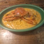 ソルティー オイスター ハウス - ワタリガニのトマトクリームパスタ