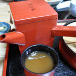 吉村屋 - 蕎麦湯