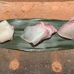 さざれ - おこぜ、真鯛、縞鯵