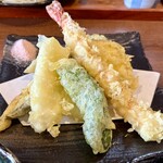 手打ち蕎麦 もんど - もんどの天セイロ