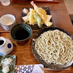 手打ち蕎麦 もんど - もんどの天セイロ