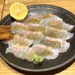 洋食 おがた - クエのカルパッチョ