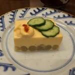 ざくろ - アスパラ豆腐