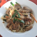 玉も亭 - 2024年のもつ炒め