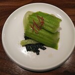 港式料理 鴻禧 - チンゲン菜と中国原産の野菜による炒め物