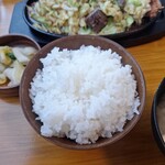 たれみみ亭 - ライス大盛りサービス