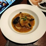 マカンマカン - 手長海老の胡麻味噌炒め