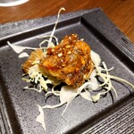 マカンマカン - ソフトシェルクラブのニンニクソース