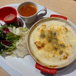 むさしの森珈琲 - 料理写真:クワトロフォルマッジグラタン(1,298円)