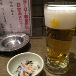 養老乃瀧 - 生ビール＆お通し