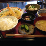 Yumi Maru - 天ぷら定食、600円ですよ