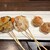 花葵 - 料理写真:国産豚の野菜肉巻き串3本