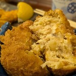 食べ笑い縁 たかや - いぶりがっこコロッケ