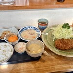 酒処 いわな - ランチ：ロースかつ定食(\1,200)