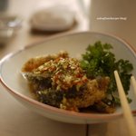 御田町 桃の木 - 台湾皮蛋の揚げ物