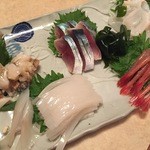 焼鶏館 - 刺身盛り