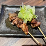 炭火焼鳥 まさや - きも（ごま油）319円