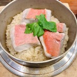 笹よし - 料理写真:金目鯛釜めし大盛り@2750円