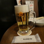 ビヤホールライオン - （2026/1月）ビヤホールスタイル　中ジョッキ