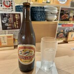 九州酒場 筑紫 - びんビール/650円♪
