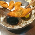 松風 - 小アジ大葉巻フライ  ¥580  リフト