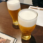 松風 - 生ビール(中)