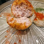 松風 - 紅ズワイガニのコロッケ  ¥980  蟹の身  のみ