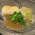 道人 - 松葉蟹、かぶら巻きジュレ