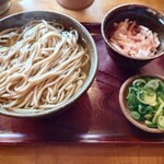 くつきそば 永昌庵 - かけそばはめちゃめちゃ美味しいですが、今日はぬるかったのが残念でした。