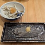 鮨　まつ本 - 白魚と氷魚