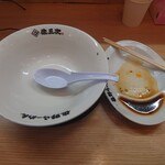 佐野らーめん 佐三次 - 完食です