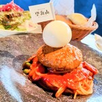 カフェ・レストラン 神戸望海山 - 望海山デミグラスハンバーグ＆ナポリタンパスタ