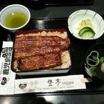 鰻 登亭 - 初訪問時の梅コース(鰻の量でコース分け)